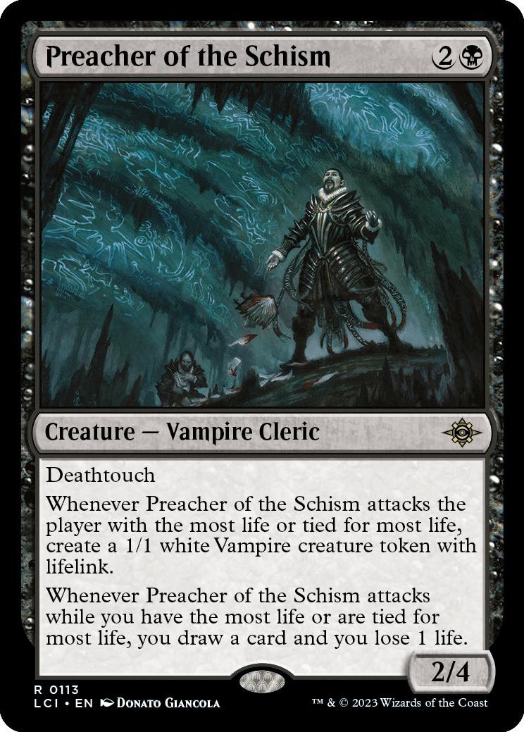 Preacher of the Schism | The Lost Caverns of Ixalan Variants Foil