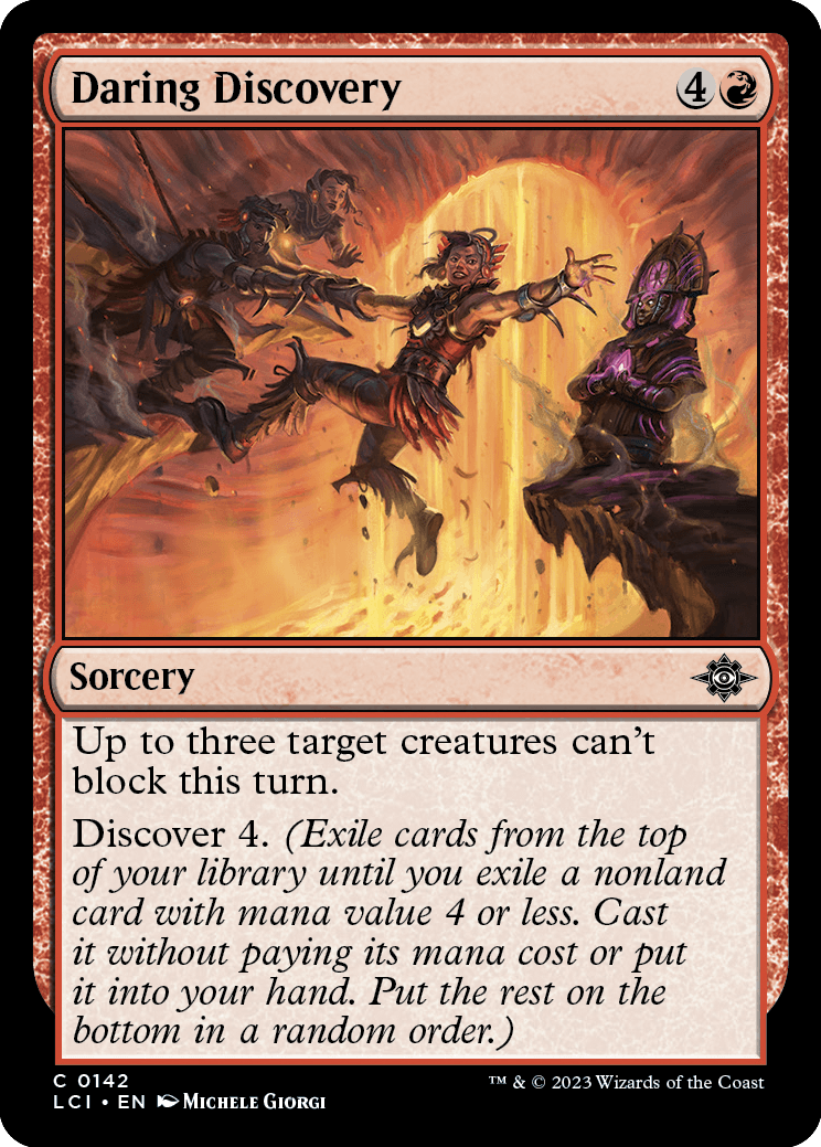 Daring Discovery | The Lost Caverns of Ixalan Foil | Standard | Card Kingdom
