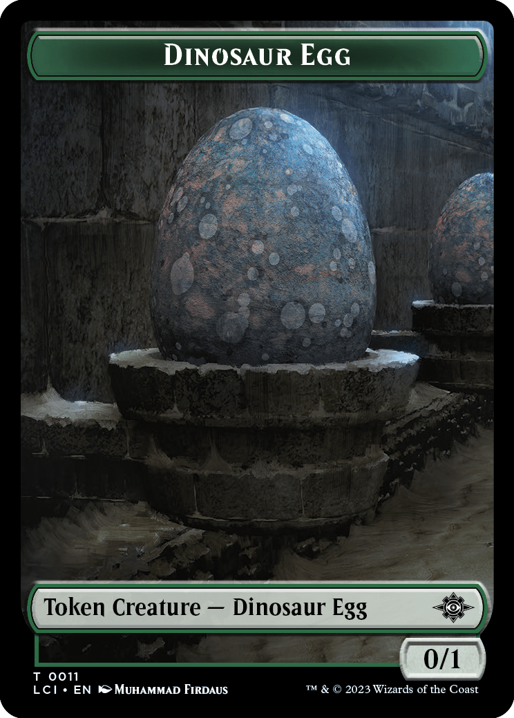 mtg cards that create egg tokens Atla Palani, Nest Tender DINOSAUR EGGS Magic Mtg Commander Deck main image 0