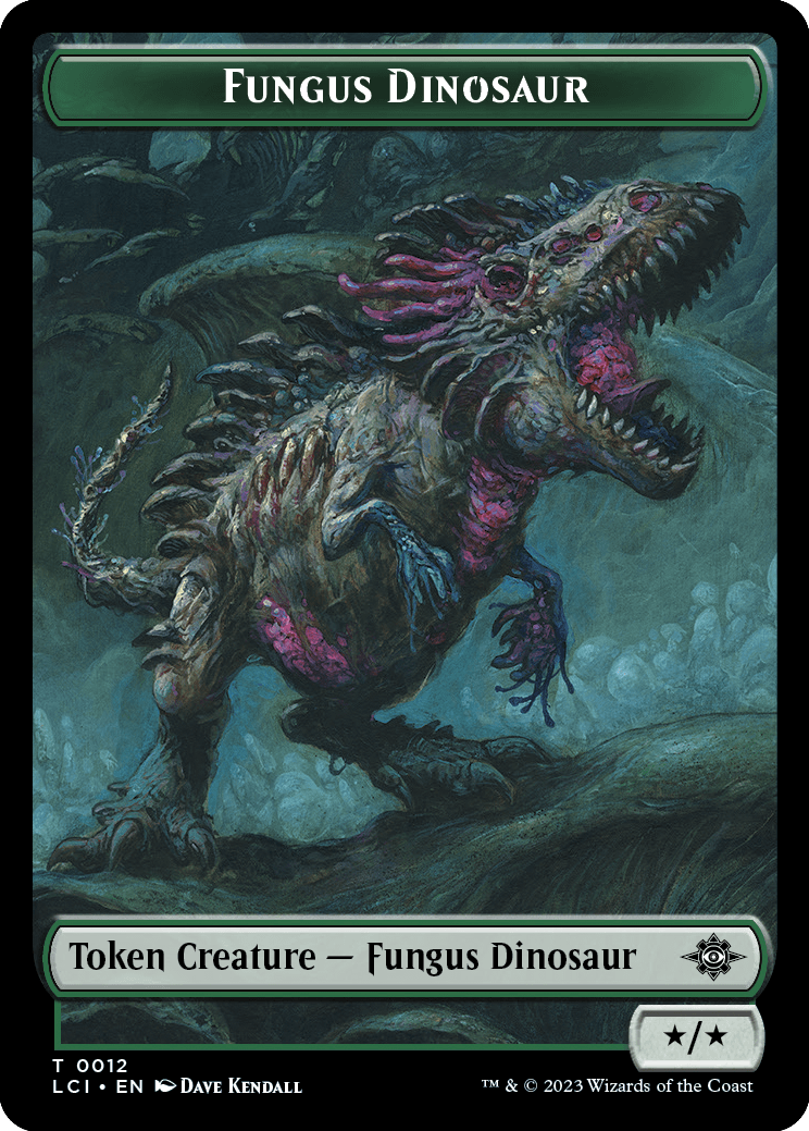 Fungus Dinosaur Token | The Lost Caverns of Ixalan | Standard | Card Kingdom