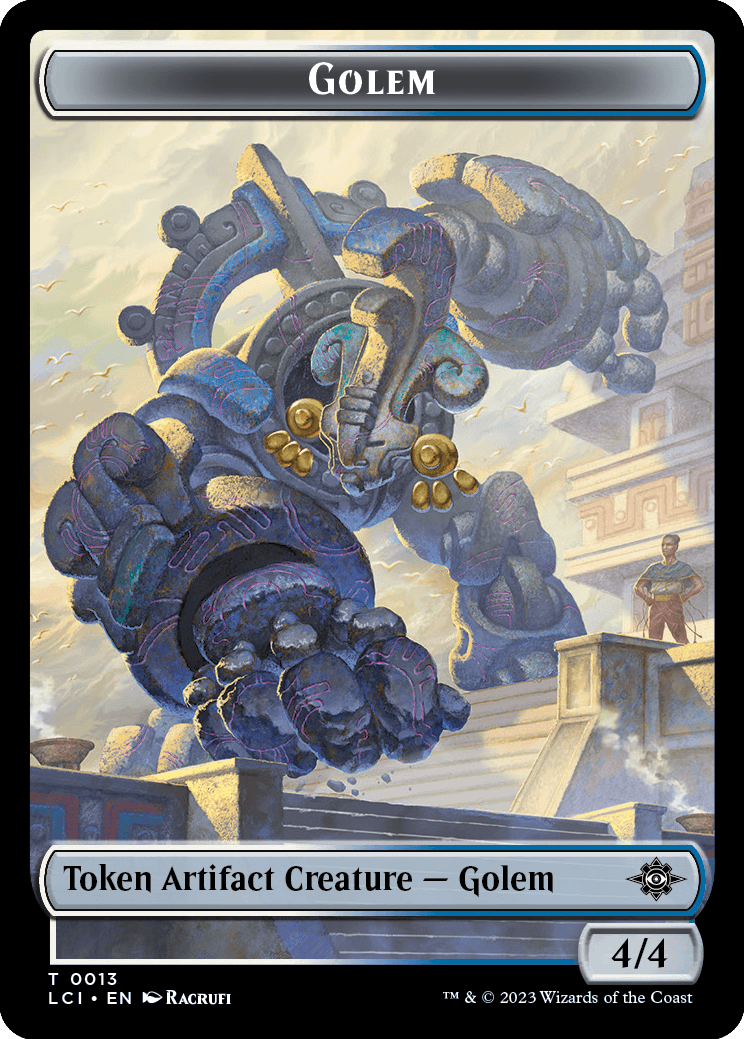 cards that create golem tokens mtg Magic The Gathering - Modern Horizons 3 - Phyrexian Remove three charge counters from this artifact Golem token (4/4)
