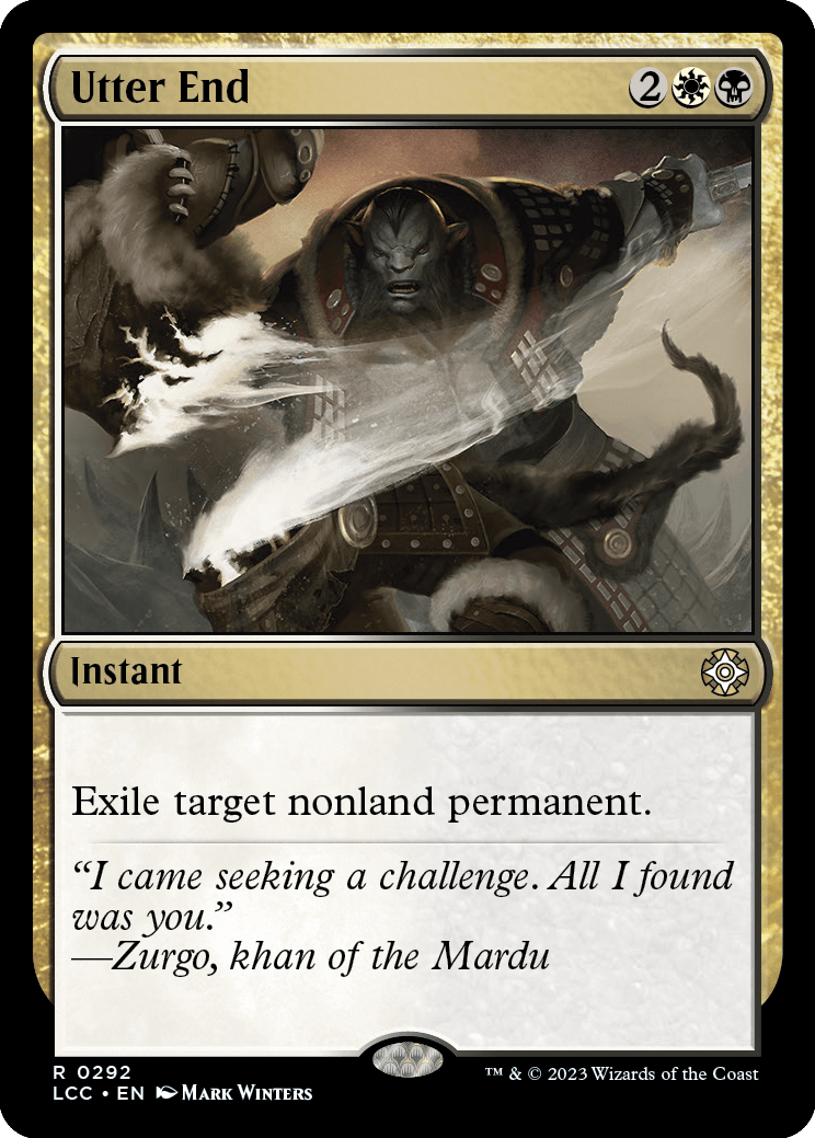 Utter End | The Lost Caverns of Ixalan Commander Decks | Commander | Card  Kingdom