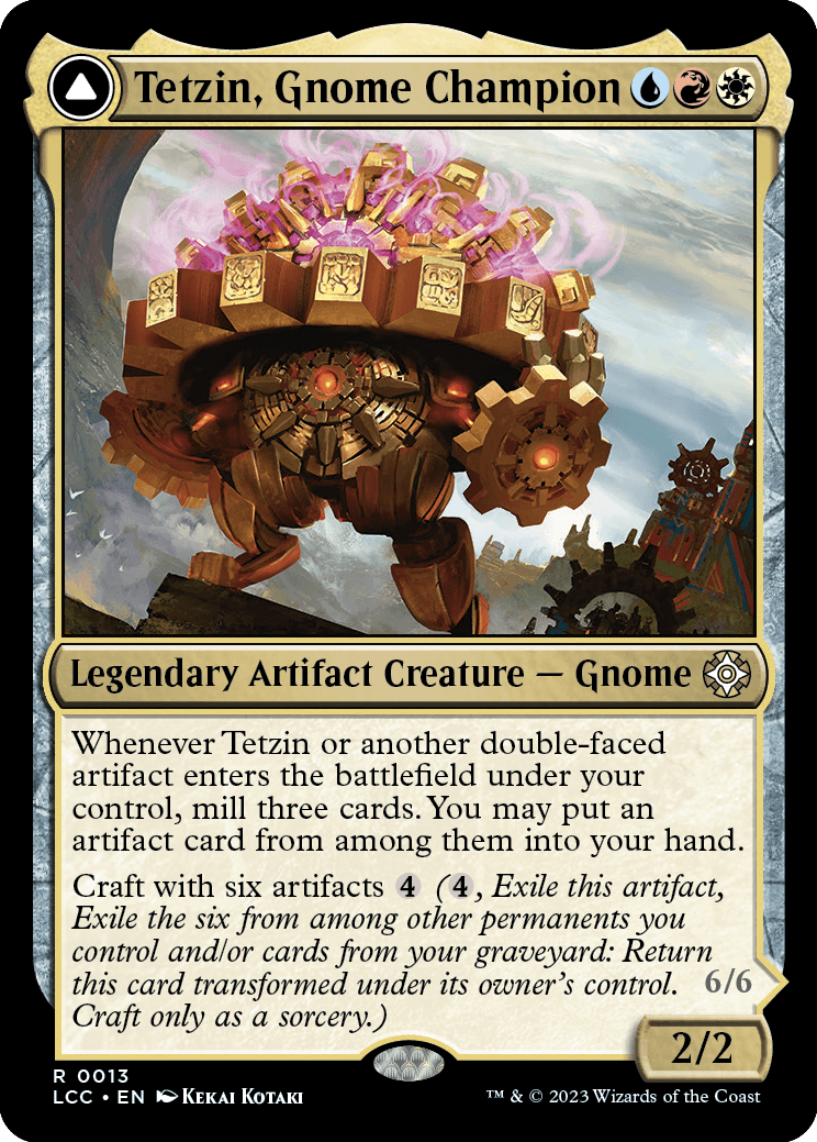 Tetzin, Gnome Champion | The Lost Caverns of Ixalan Commander Decks Foil |  Commander | Card Kingdom