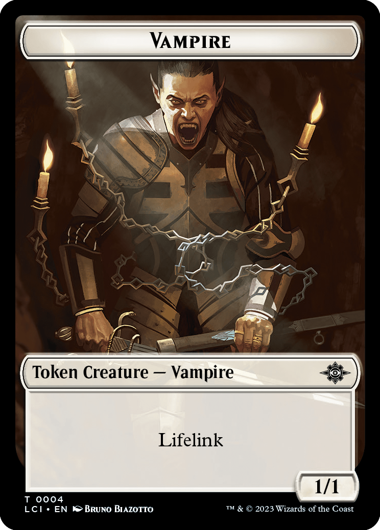 mtg vampire blood token deck commander MTG Commander Vampire Deck EDH Deck Edgar Markov 100 Magic Cards Custom  Deck Vampires