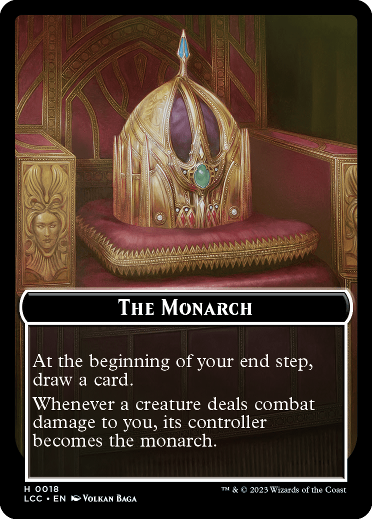 The Monarch Token // Dinosaur Token | The Lost Caverns of Ixalan Commander  Decks | Commander | Card Kingdom