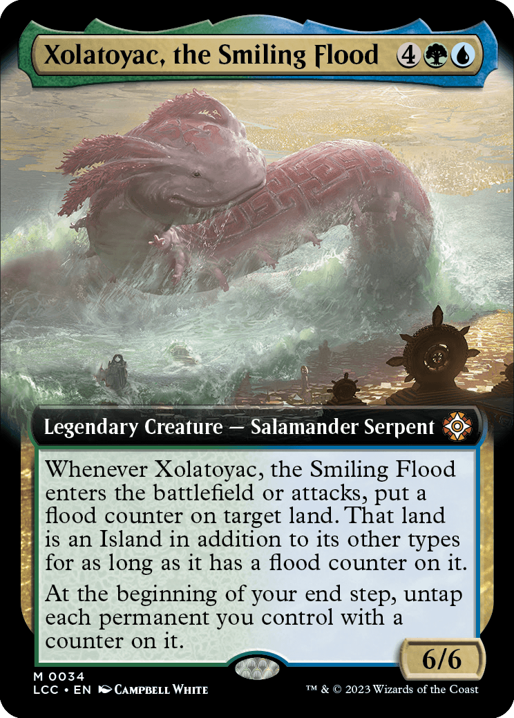 Xolatoyac, the Smiling Flood | The Lost Caverns of Ixalan Commander Decks  Variants | Commander | Card Kingdom