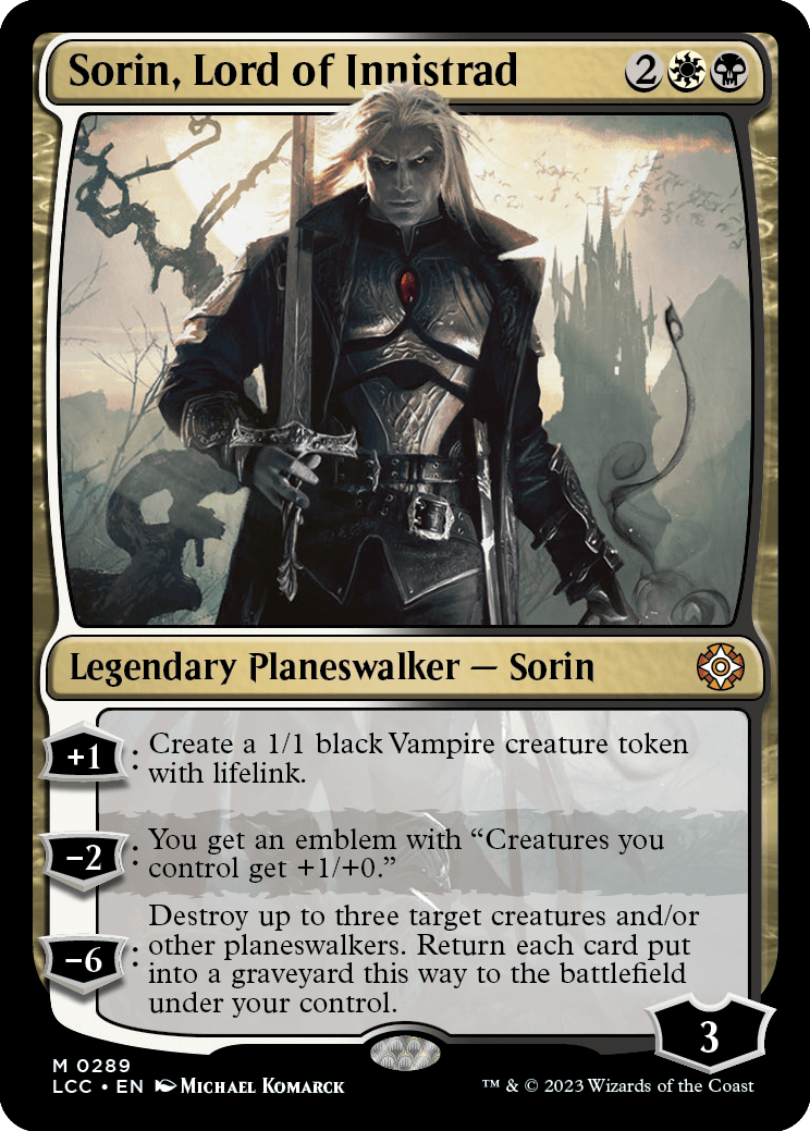 Sorin the Mirthless | Innistrad: Crimson Vow Variants | Standard