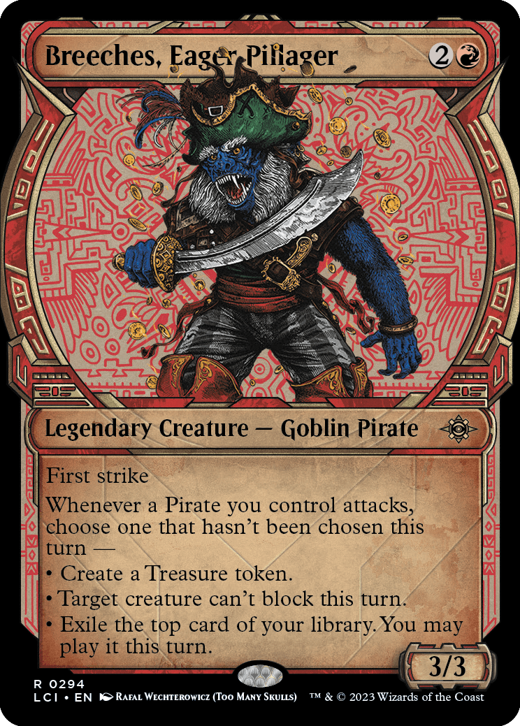 Breeches, Eager Pillager | The Lost Caverns of Ixalan Variants | Standard |  Card Kingdom