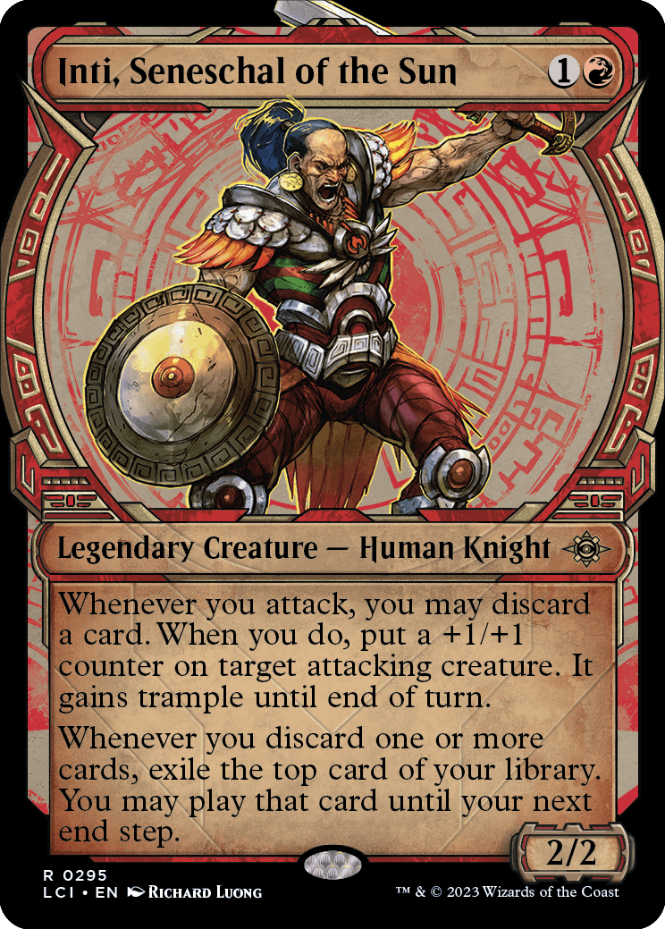 Mtg Inti Seneschal Inti, Seneschal Of The Sun - MTG Lost Caverns Of Ixalan  Rare Card (Near Mint, English)