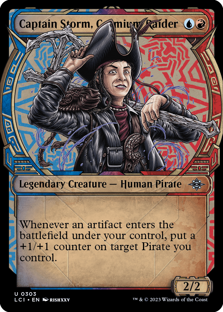 serialized mtg cards brothers war Sundering Titan (Retro Schematic) (Serialized) [The Brothers' War Retr