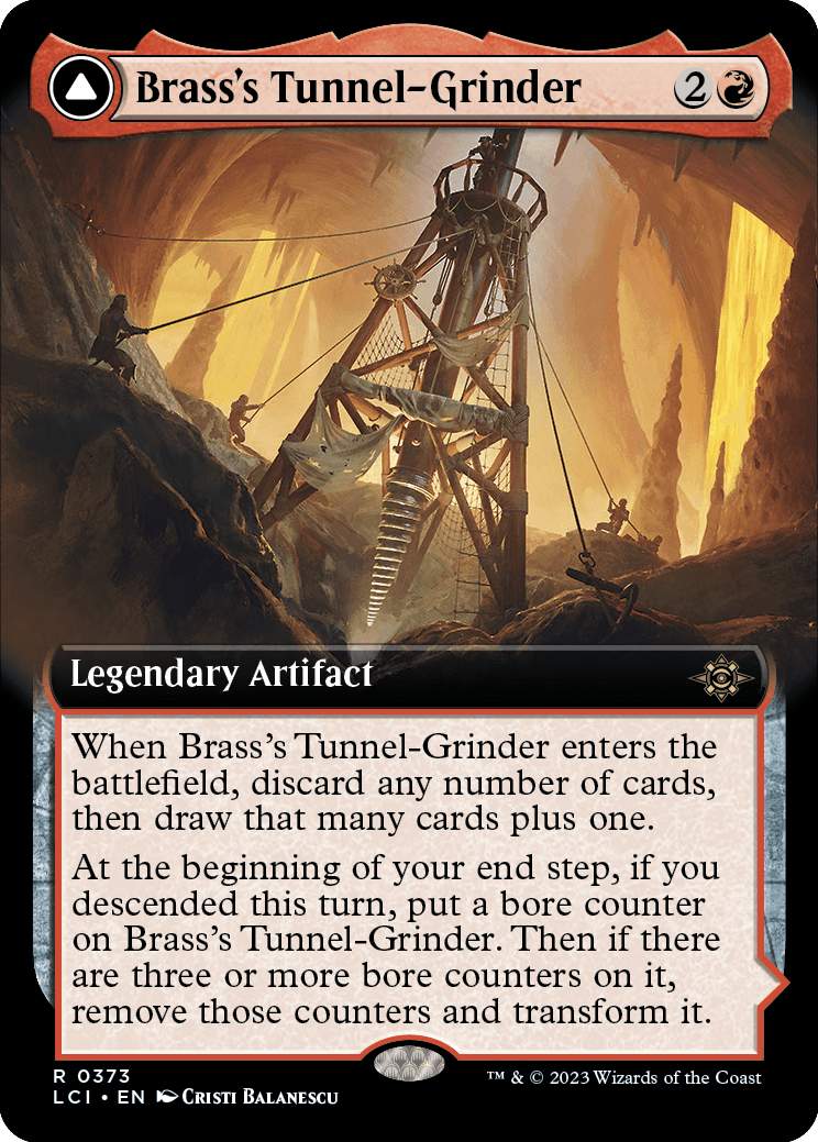 Brass's Tunnel-Grinder | The Lost Caverns of Ixalan Variants Foil |  Standard | Card Kingdom