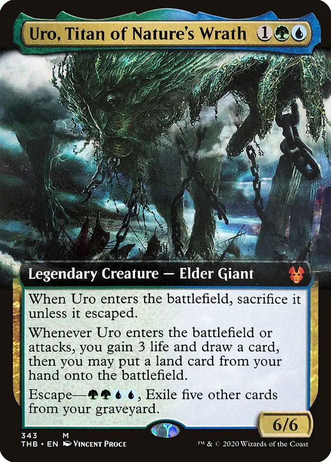 Uro, Titan of Nature's Wrath | Theros Beyond Death Variants Foil
