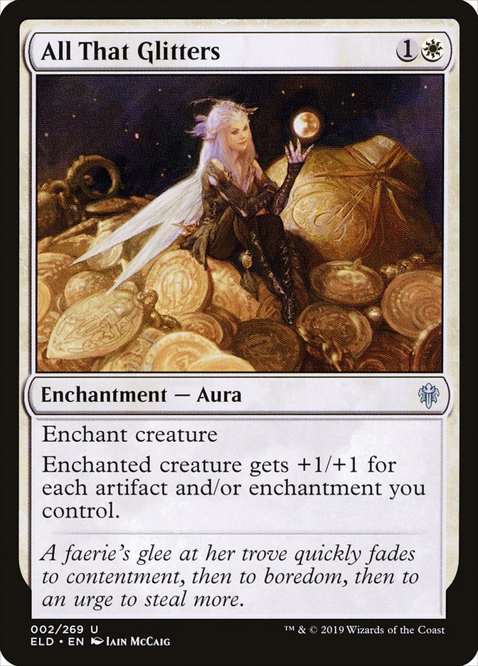 mtg cards like all that glitters  Rulings, Legalities & Similar All cards will be carefully packed for safe transit Magic the Gathering [186] Throne
