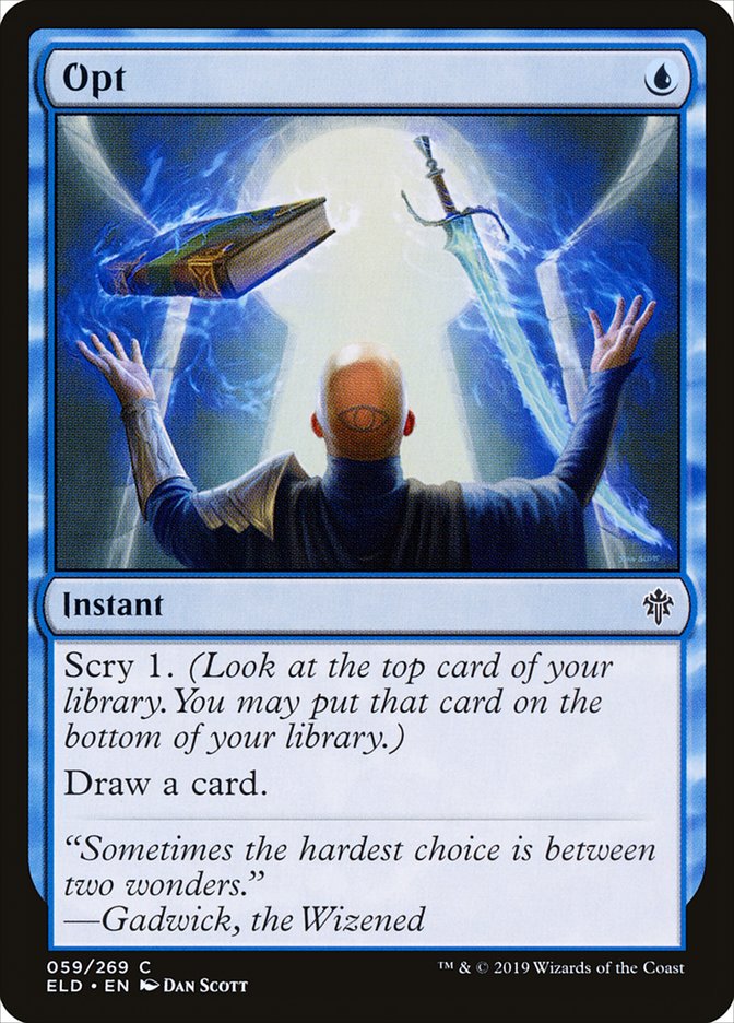 Opt | Throne of Eldraine | Modern | Card Kingdom