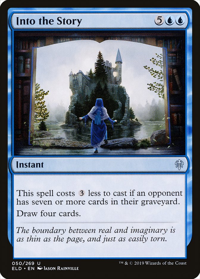 Into the Story | Throne of Eldraine Foil | Modern | Card Kingdom