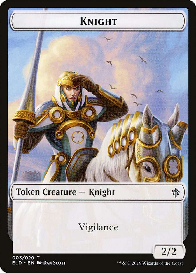 Knight Token | Throne of Eldraine | Modern | Card Kingdom