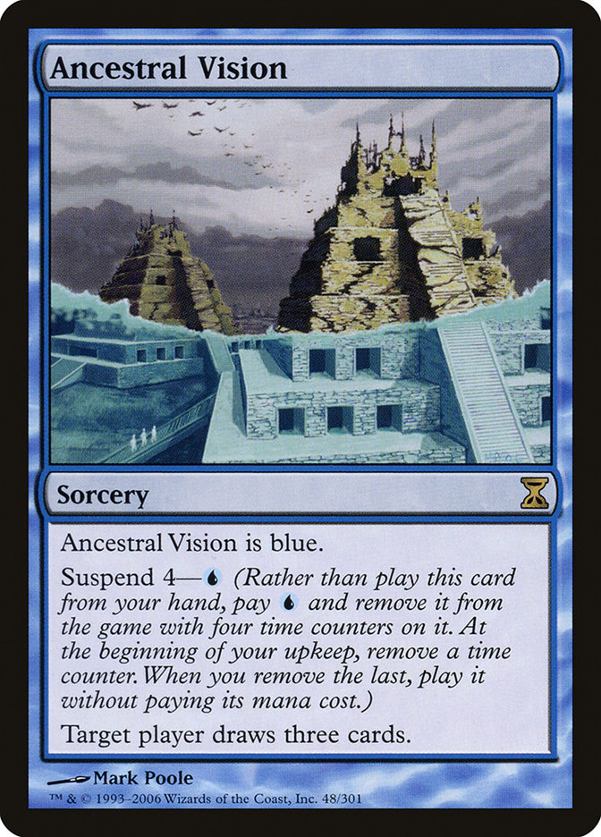 Magic: the Gathering - Ancestral Vision - Time Spiral