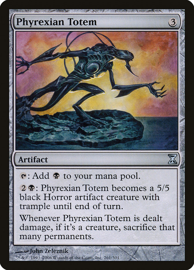 mtg black phyrexian cards Solphim, Mayhem Dominus (Borderless Ichor) [Phyrexia: All Will Be One] main image 1