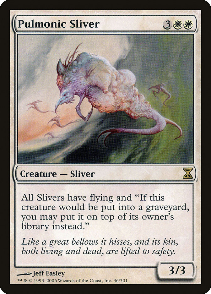 Pulmonic Sliver | Time Spiral Foil | Modern | Card Kingdom