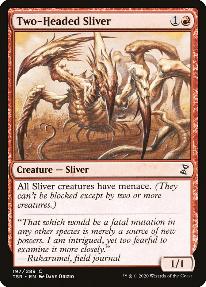Two-Headed Sliver | Time Spiral Remastered | Card Kingdom