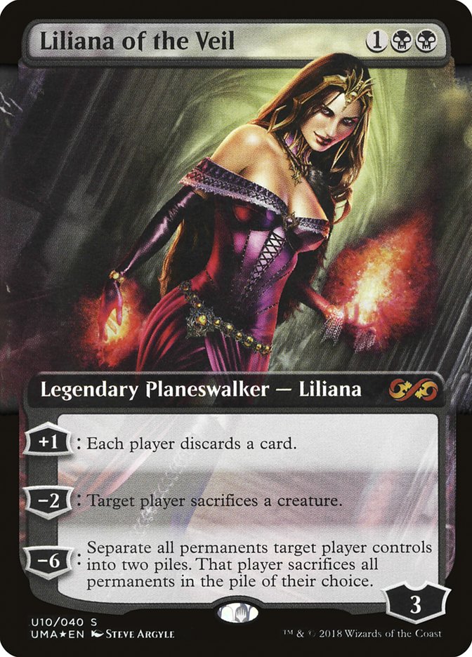 マジック：ザ・ギャザリング Liliana of the Veil 2018 Box Topper ultimate-box-topper-222533?