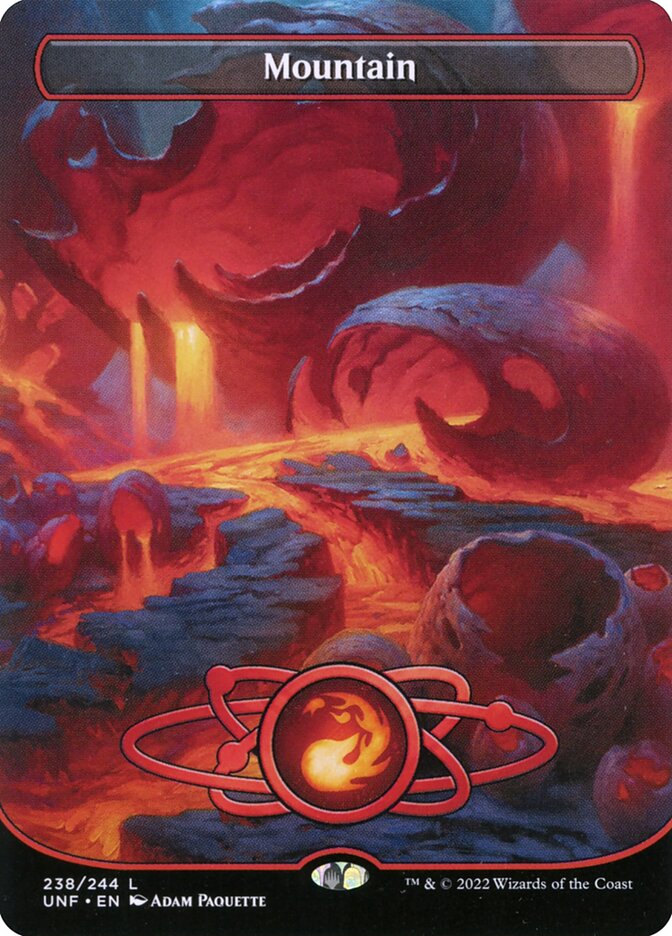 mtg mountain card Magic: the Gathering - (275/279) Robbie Trevino Mountain | 3rd Edition |