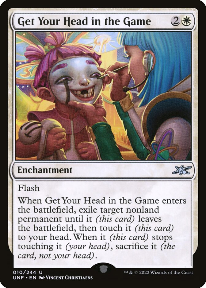 Get Your Head in the Game | Unfinity | Card Kingdom
