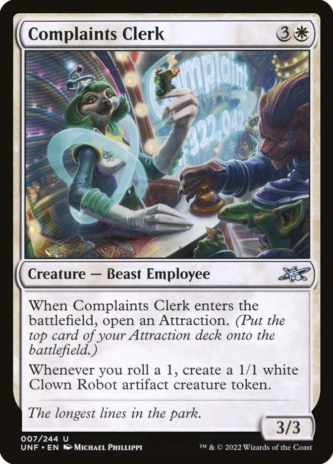 mtg attraction cards Dee Kay Open an Attraction Unfinity In Commander: This Is