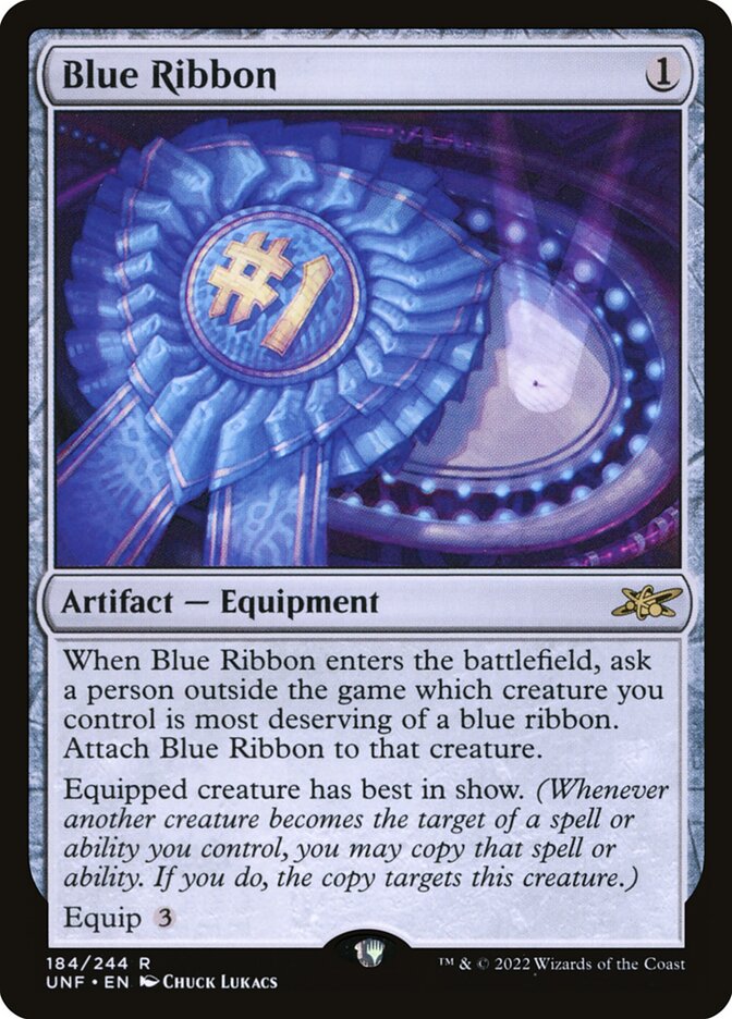 Blue Ribbon | Unfinity | Card Kingdom
