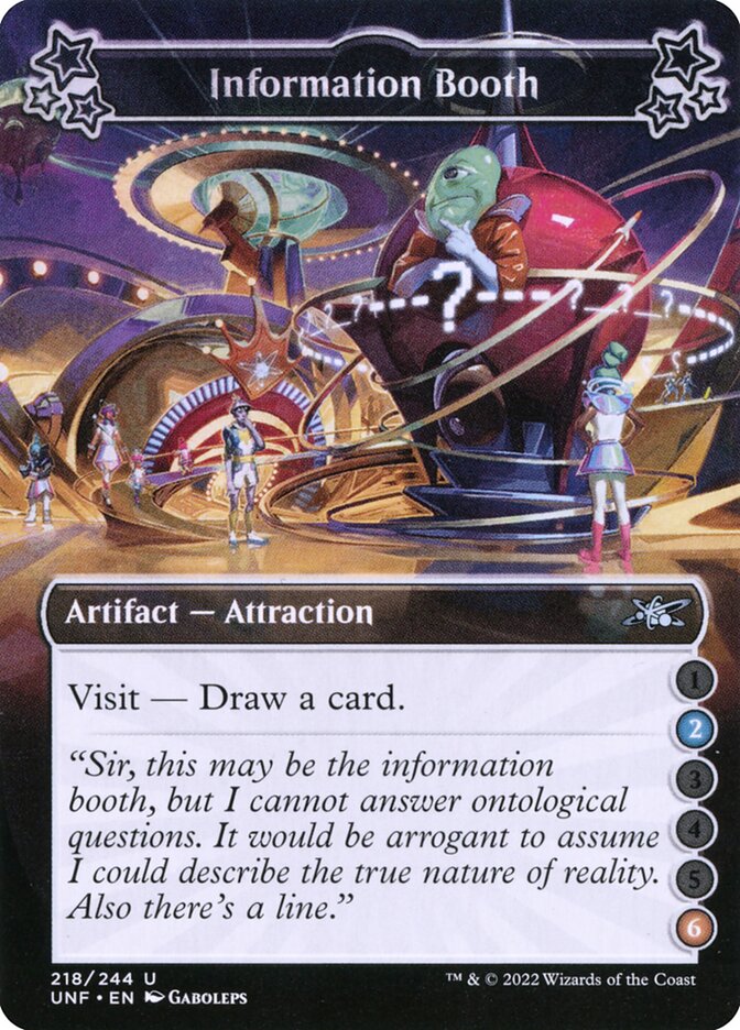 mtg attraction cards MTG / Unfinity