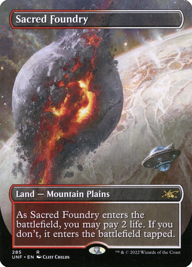 Temple Garden | Unfinity Variants Foil | Card Kingdom
