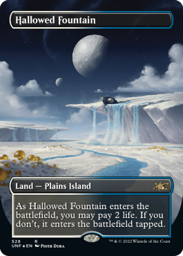Hallowed Fountain | Unfinity Variants Foil | Card Kingdom