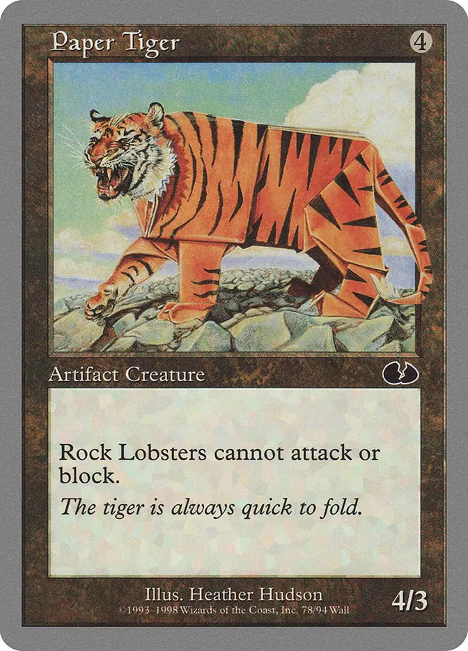 mtg tiger cards White Playing  ARK Playing Cards untap this creature. Tiger-Seal MTG - Magic: The