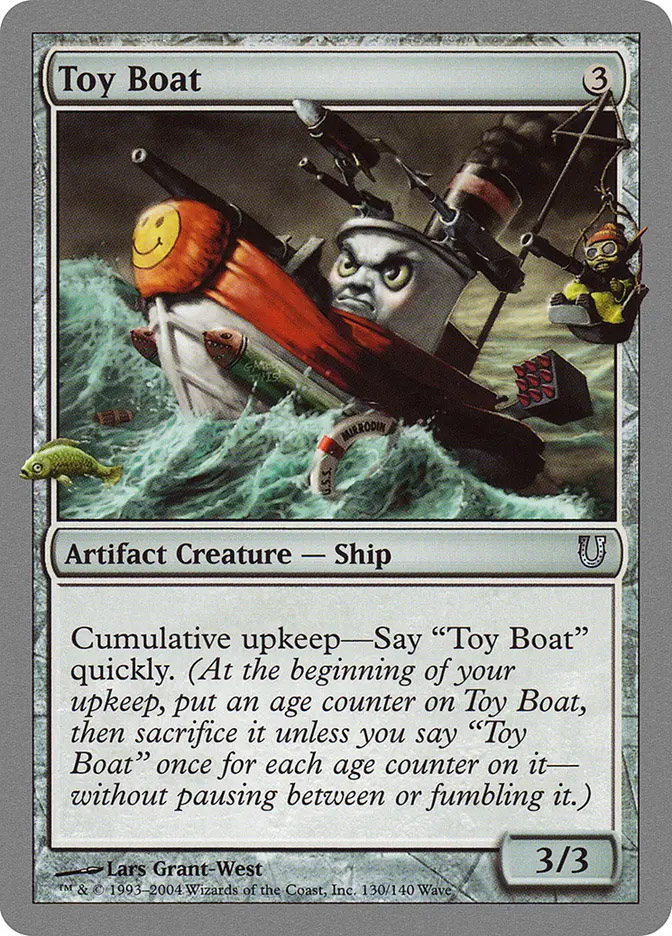 mtg toy cards 1000 Magic the Gathering Lot w/ Rares and Foils INSTANT COLLECTION !!! : Toys & Games put an age counter on Toy Boat Type: Artifact, Subtype: Toy, 14