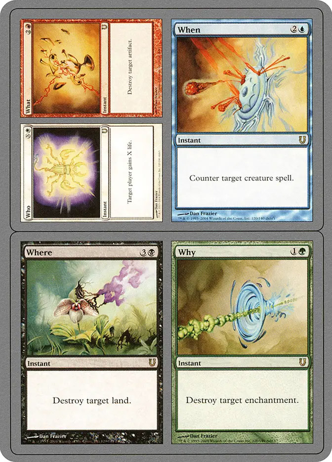 mtg unhinged all cards Artful Looter [Unhinged] Counter target spell Magic: The Gathering - Unhinged