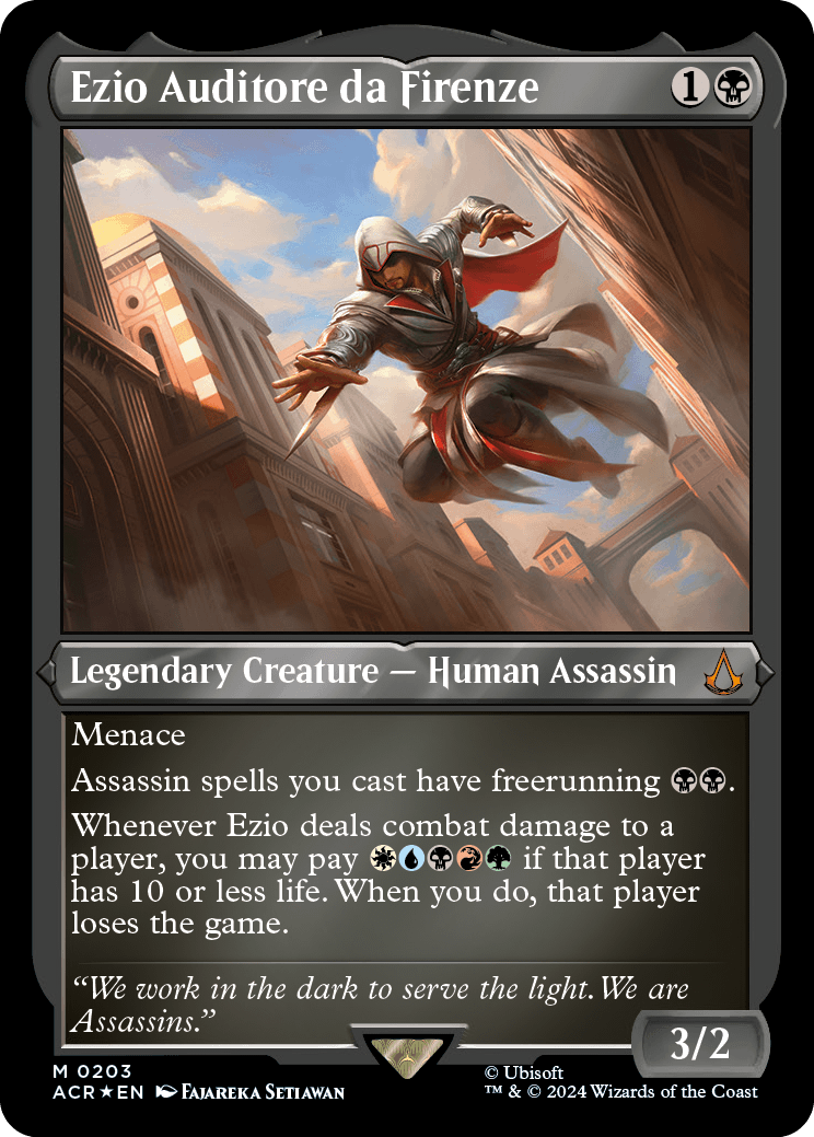 mtg ezio auditore da firenze commander deck Ezio Assassin tribal Casual // Commander (Ezio Auditore da Firenze) deck  list mtg // Moxfield  MTG Deck Builder