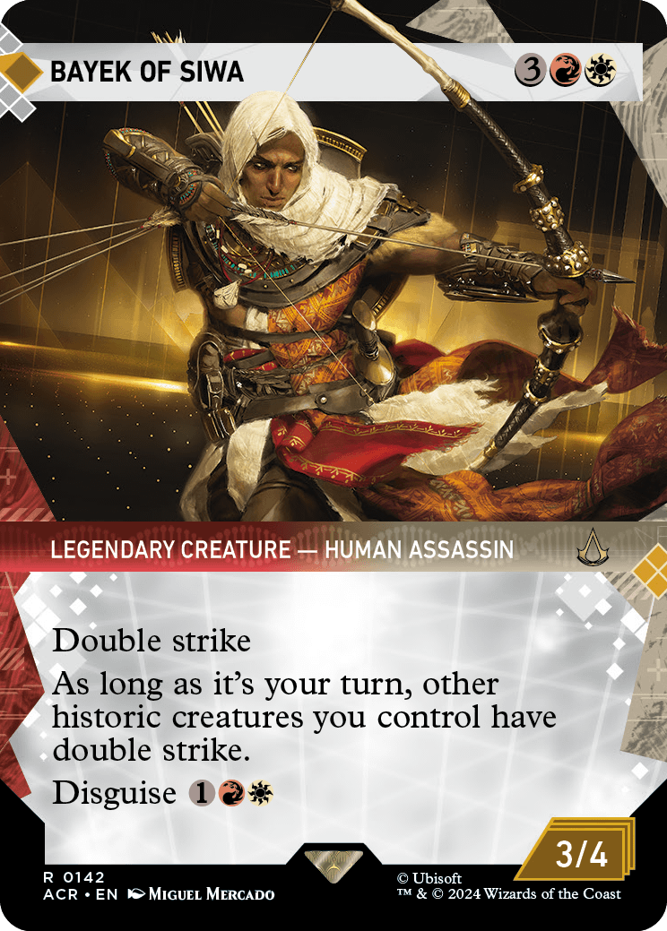 arno dorian mtg card Arno Dorian (Showcase) [Assassin's Creed] main image 1