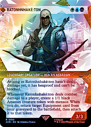 assassin's creed mtg card kingdom Altar Ibn-La'Ahad Custom Proxy Battle Proxy Each 12 Arno Dorian (ACR-047) - [Assassin's