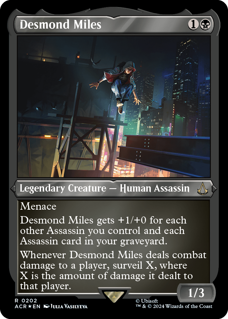 desmond miles mtg card Desmond Miles | Universes Beyond: Assassin's Creed Variants Foil