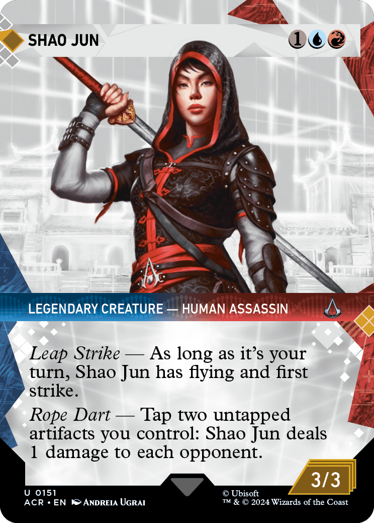 arno dorian mtg card Magic The Gathering - Universes Beyond - Assassin's Creed main image 0