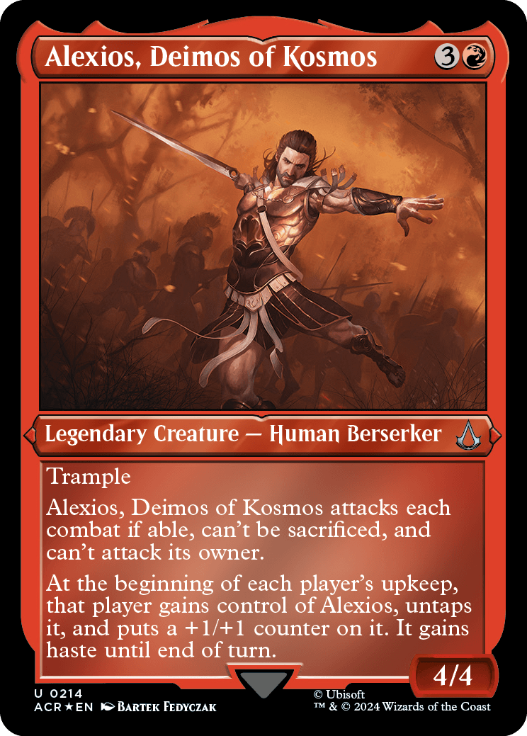 Alexios, Deimos of Kosmos | Universes Beyond: Assassin's Creed Variants  Foil | Card Kingdom