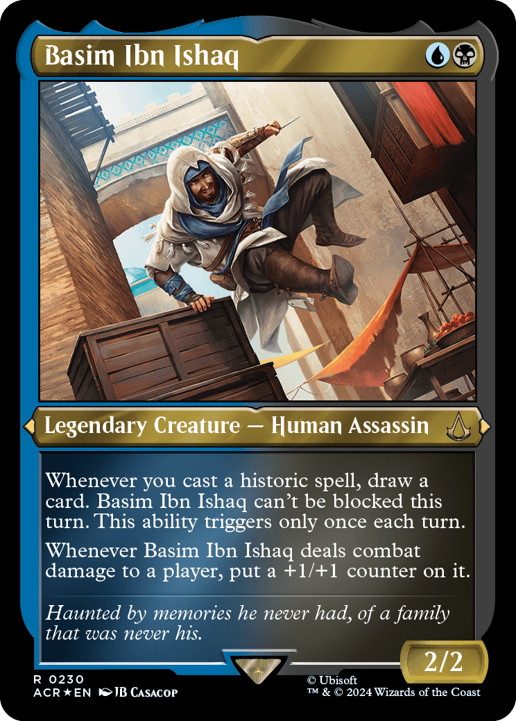 Basim Ibn Ishaq | Universes Beyond: Assassin's Creed Variants Foil