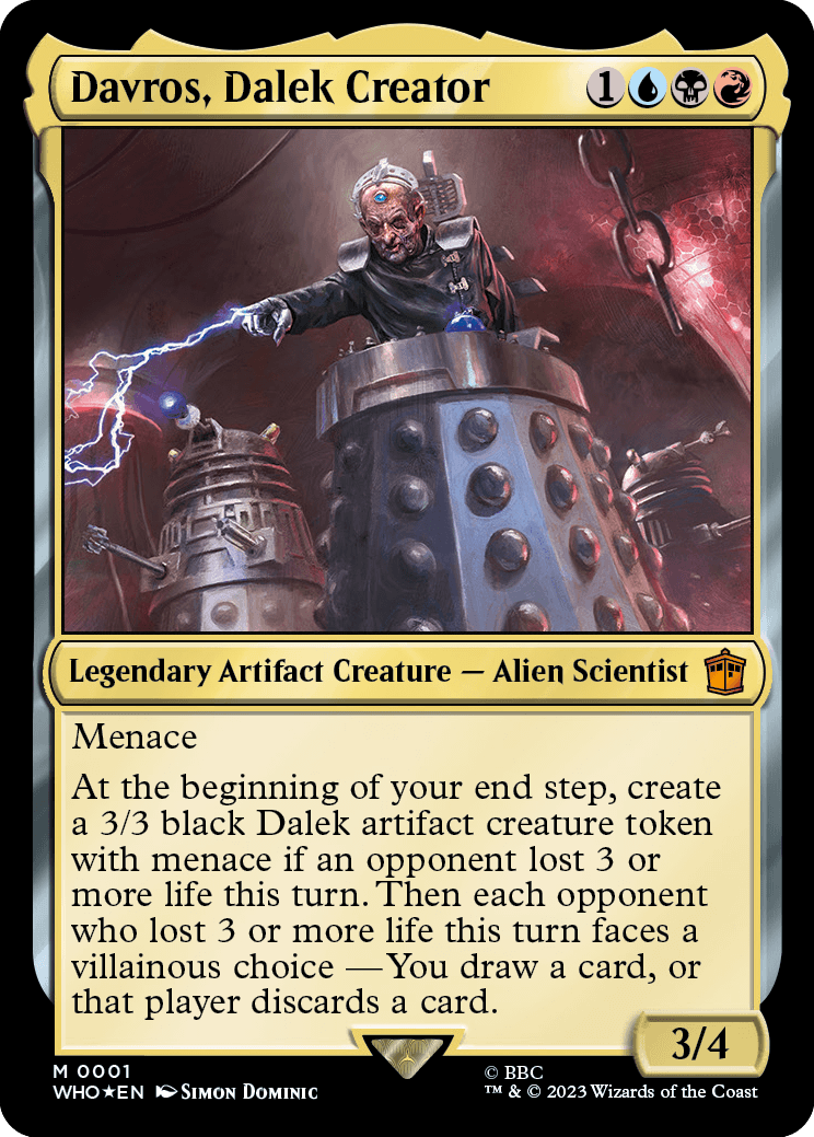 The Dalek Emperor | Universes Beyond: Doctor Who Variants Foil