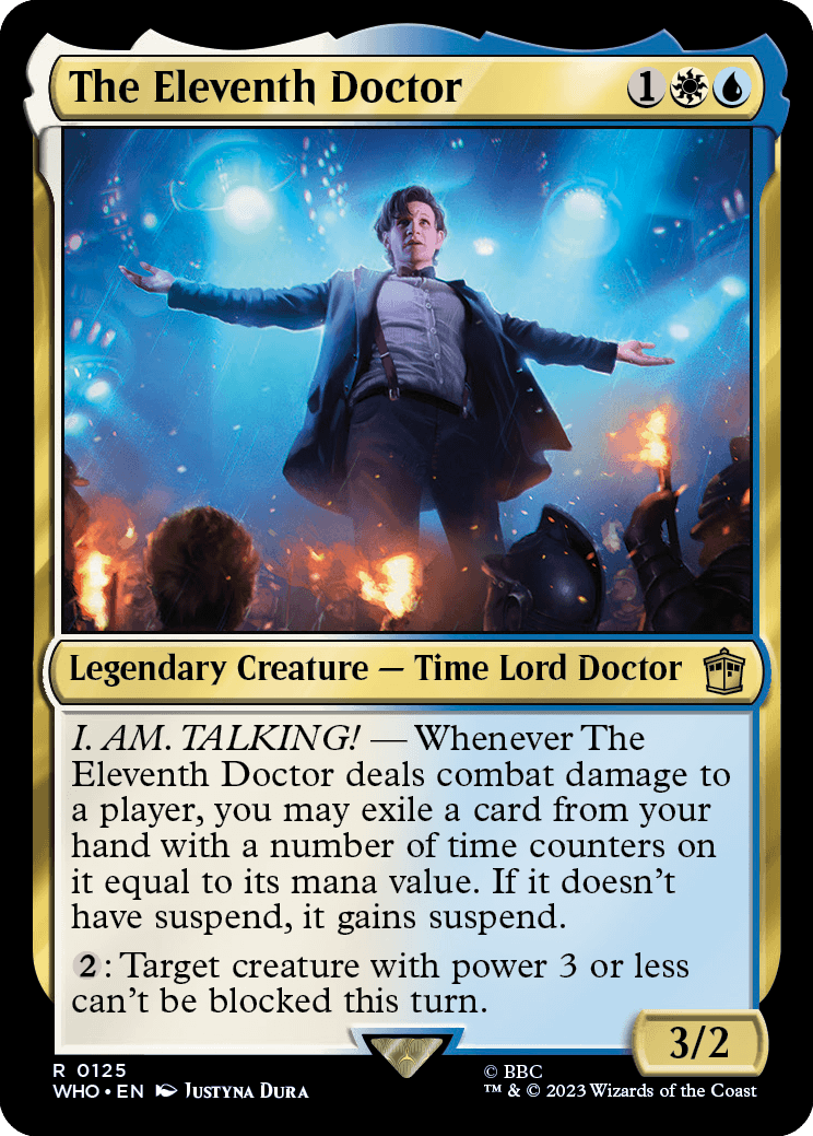 The Eleventh Doctor | Universes Beyond: Doctor Who | Standard | Card Kingdom