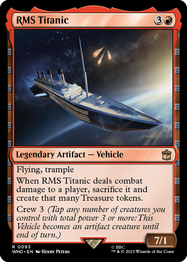 RMS Titanic | Universes Beyond: Doctor Who | Standard | Card Kingdom