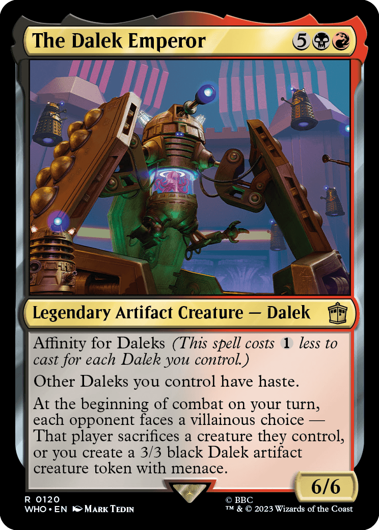 mtg dalek cards Magic the Gathering - Secret Lair