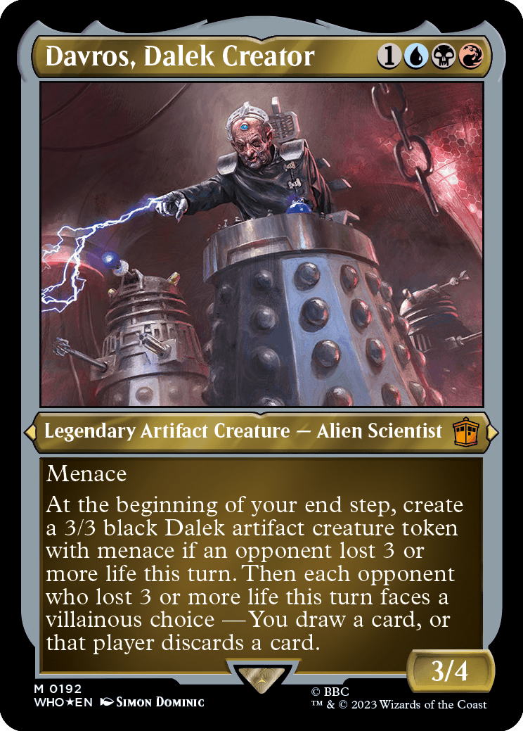 Davros, Dalek Creator | Universes Beyond: Doctor Who | Standard | Card  Kingdom