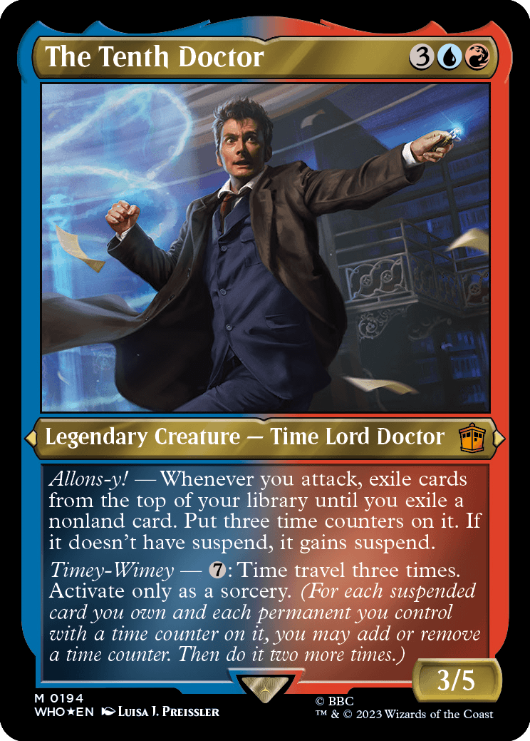 The Tenth Doctor | Universes Beyond: Doctor Who | Standard | Card