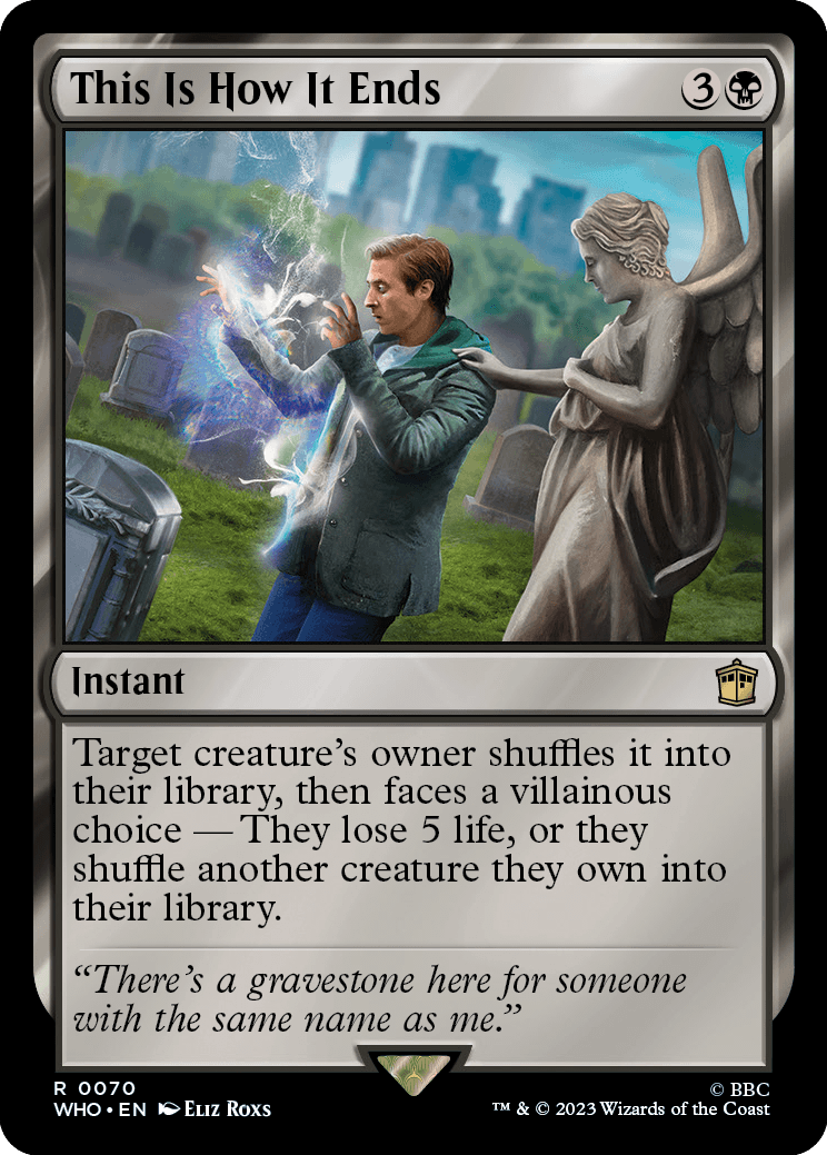 davros mtg card Magic: The Gathering Doctor Who Commander Deck or that player discards a card. Davros, Dalek Creator  All