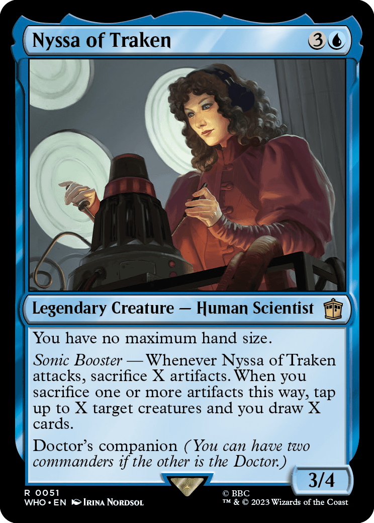 mtg all doctor who cards A First Look at Magic: The Gathering  Doctor Who